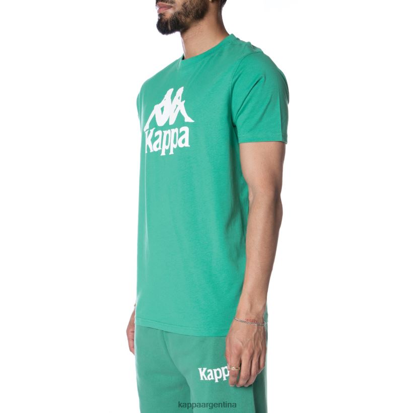 Kappa hombres camiseta estessi autentica verde 2FJJXV148