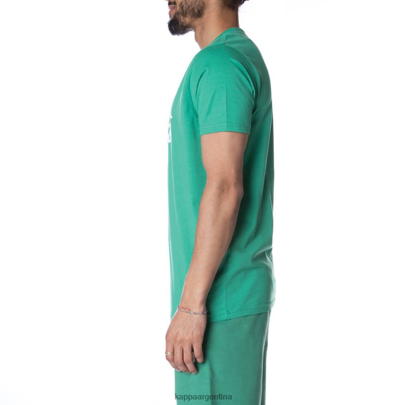Kappa hombres camiseta estessi autentica verde 2FJJXV148