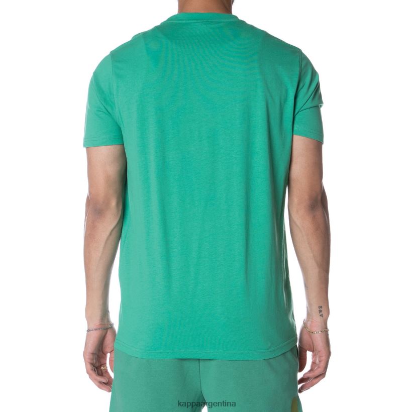 Kappa hombres camiseta estessi autentica verde 2FJJXV148