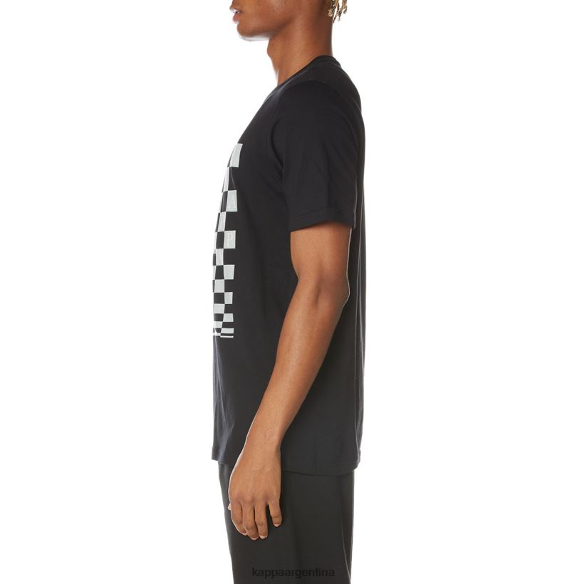 Kappa hombres camiseta finlandesa azabache negro 2FJJXV135
