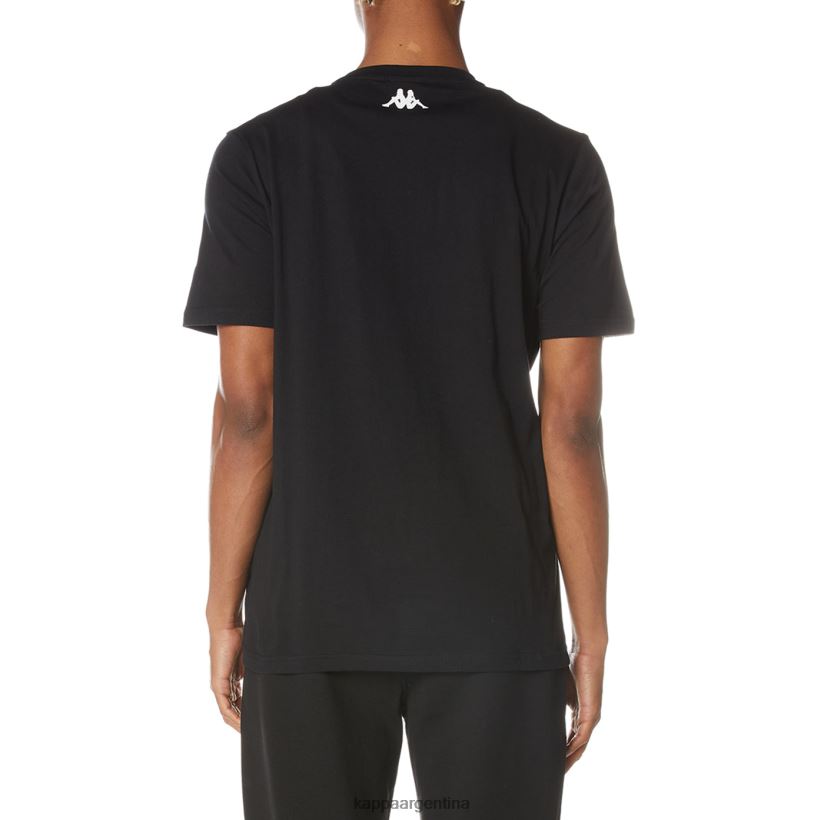 Kappa hombres camiseta finlandesa azabache negro 2FJJXV135