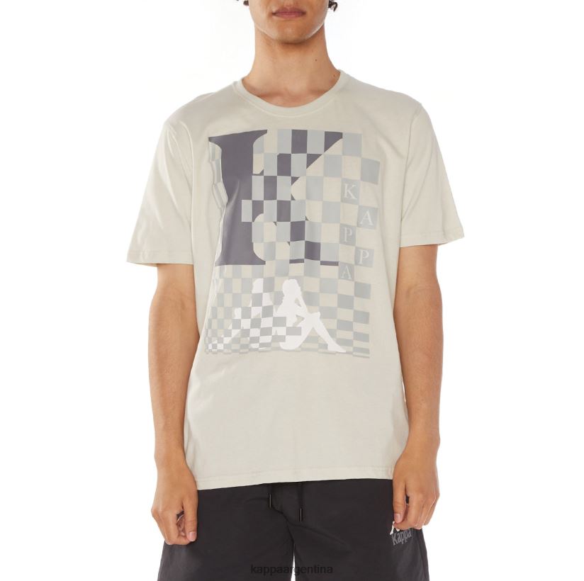 Kappa hombres camiseta finlandesa gris 2FJJXV134