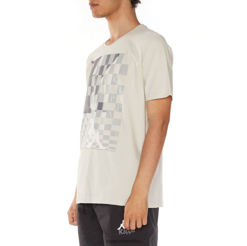 Kappa hombres camiseta finlandesa gris 2FJJXV134