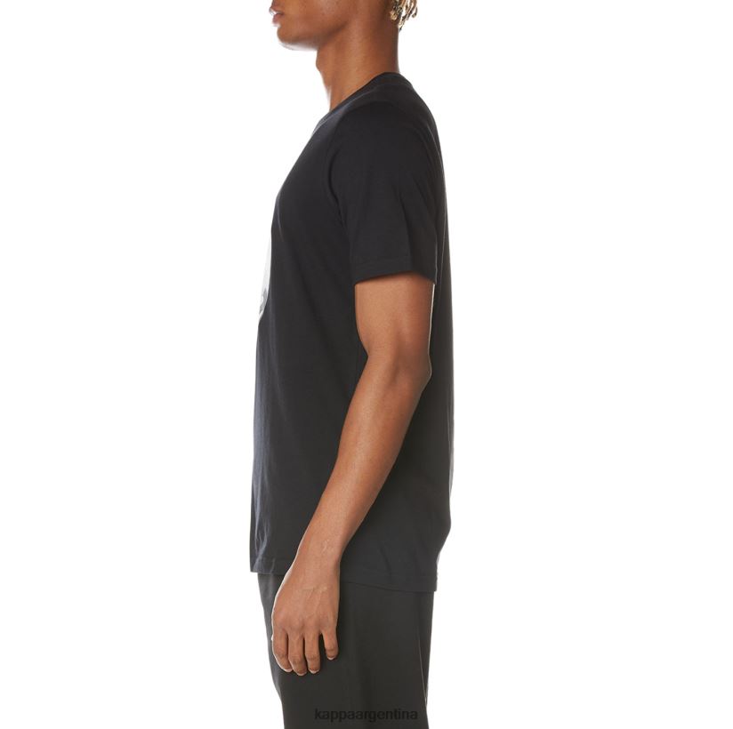 Kappa hombres camiseta isla azabache negro 2FJJXV137