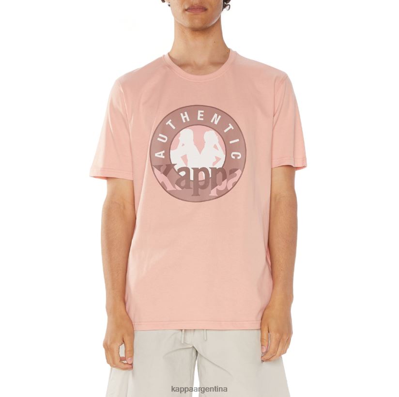 Kappa hombres camiseta isla rosa 2FJJXV111