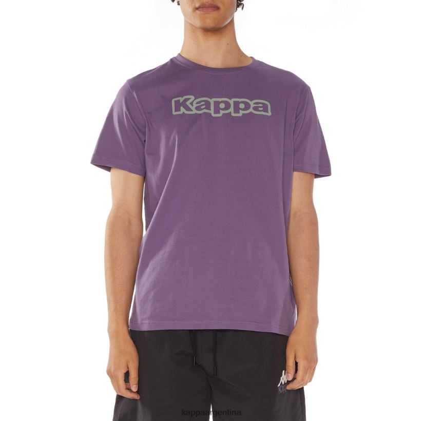 Kappa hombres camiseta onis logo Violeta 2FJJXV123