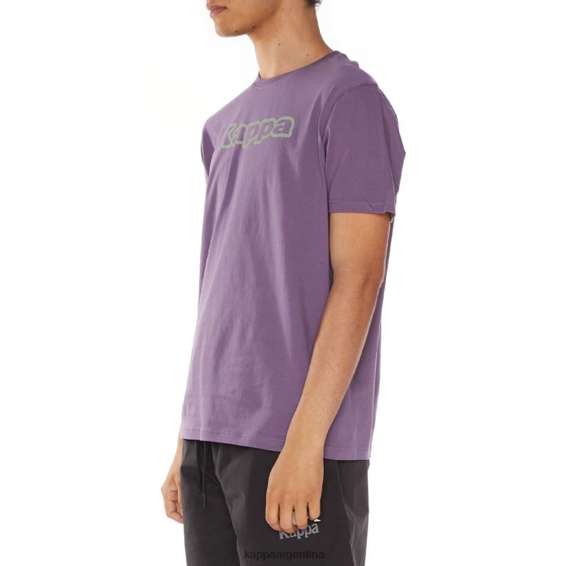 Kappa hombres camiseta onis logo Violeta 2FJJXV123