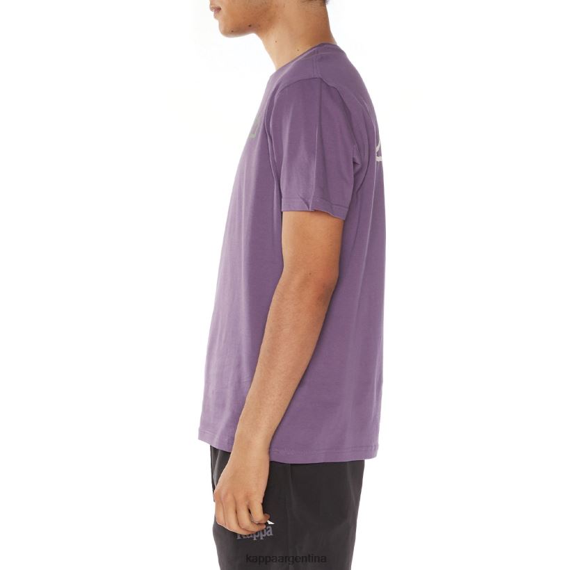 Kappa hombres camiseta onis logo Violeta 2FJJXV123