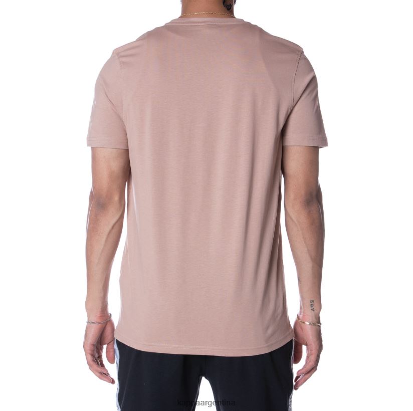 Kappa hombres camiseta osiris autentica beige 2FJJXV167