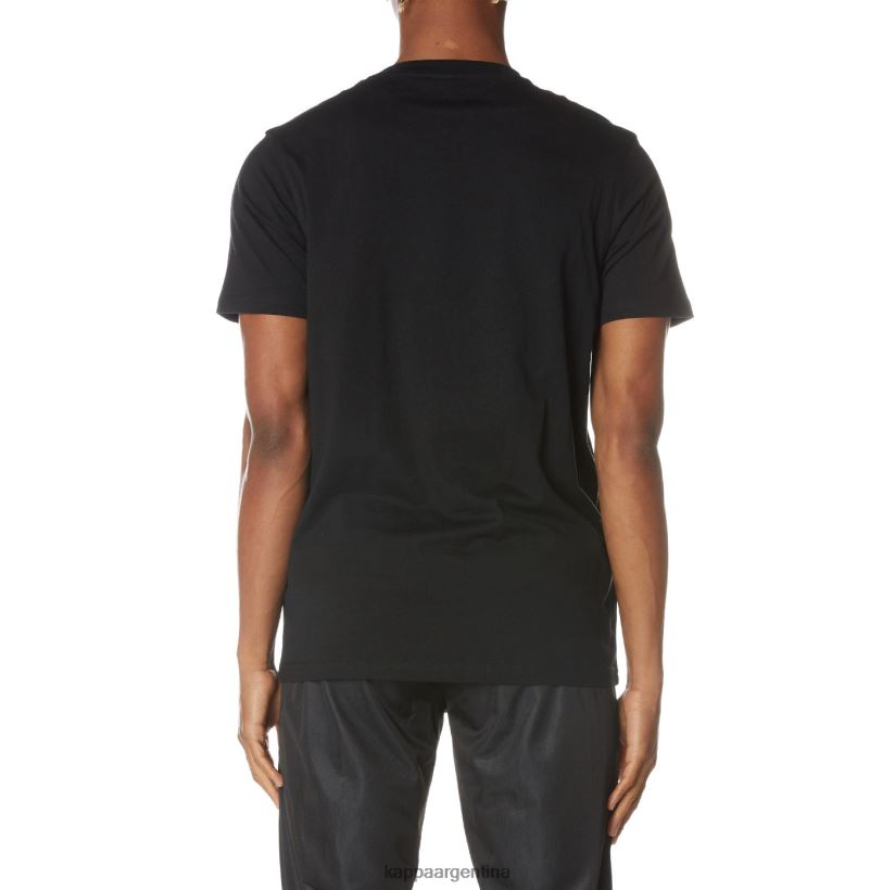 Kappa hombres camiseta osiris autentica negro azabache 2FJJXV163