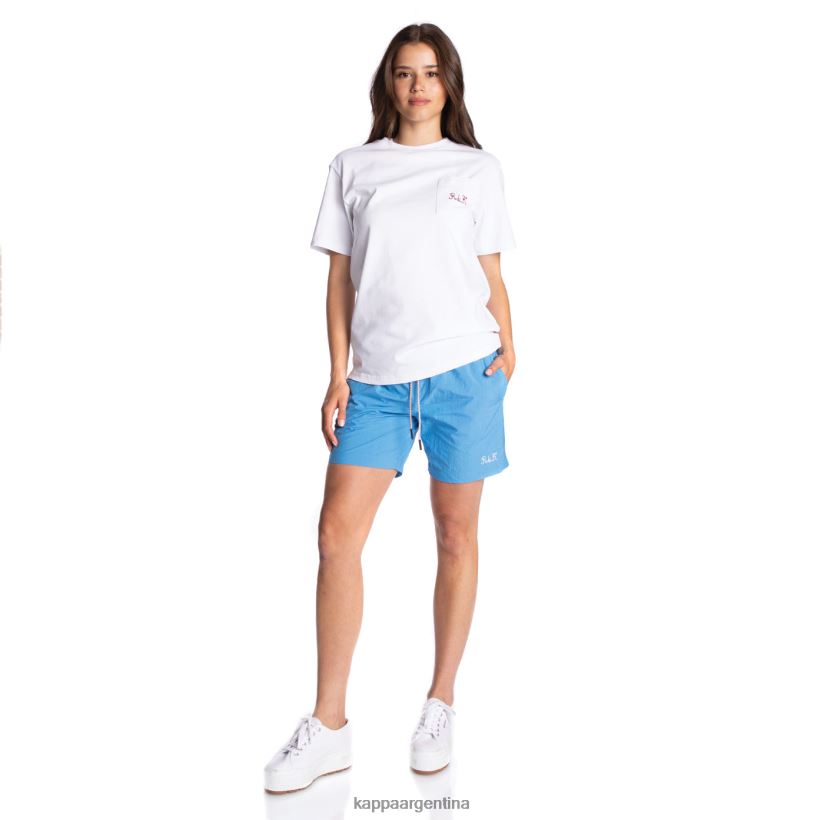 Kappa hombres camiseta robe giovani mirfak blanco 2FJJXV196