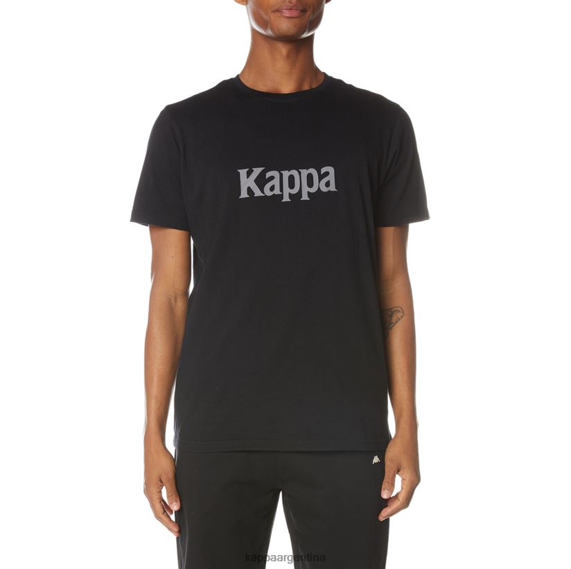 Kappa hombres camiseta runis autentica azabache negro 2FJJXV132