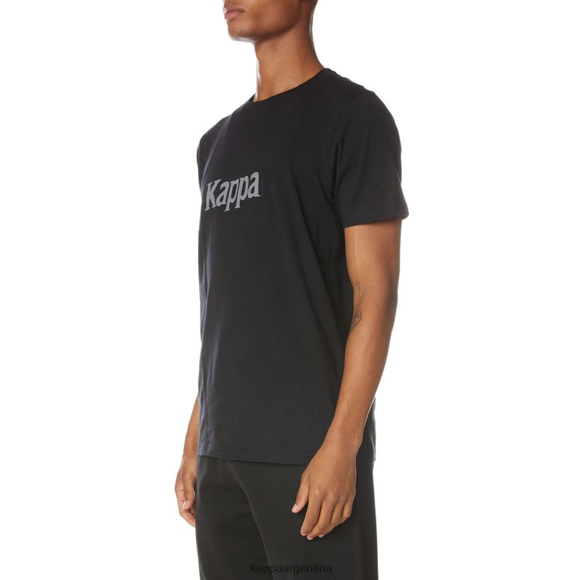 Kappa hombres camiseta runis autentica azabache negro 2FJJXV132