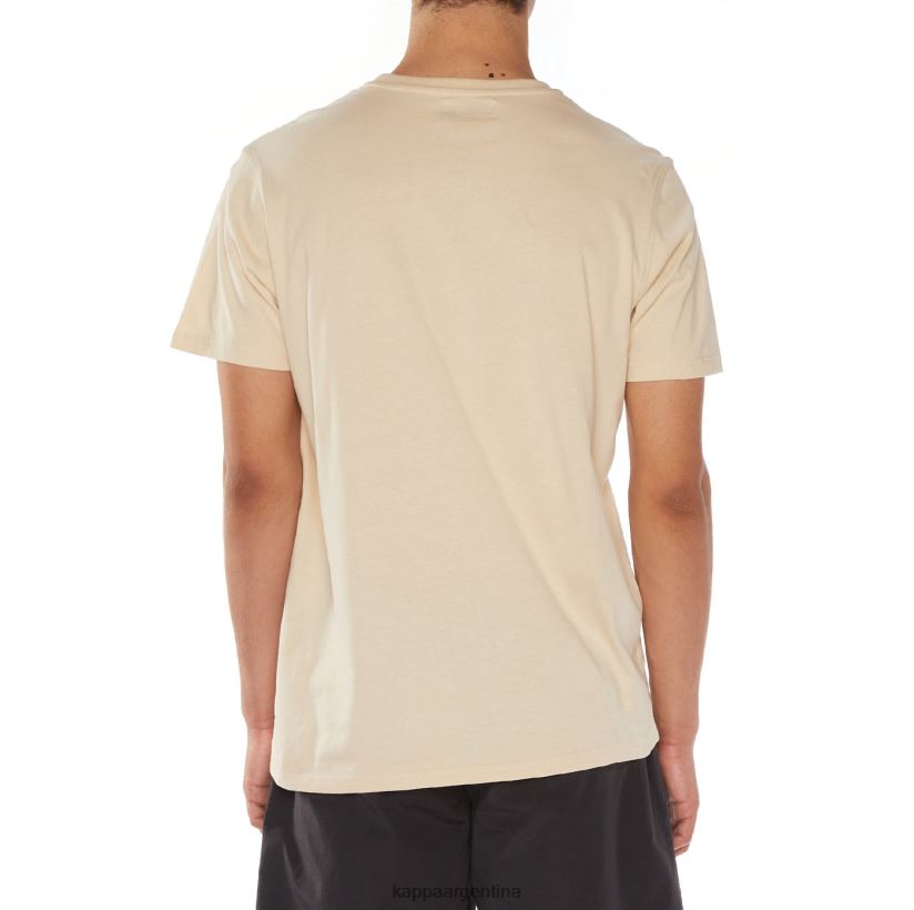 Kappa hombres camiseta temi beige 2FJJXV120
