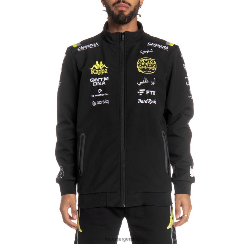Kappa hombres auténtica chaqueta de conductor ginny gumball 3000 lima blanca negra 2FJJXV15