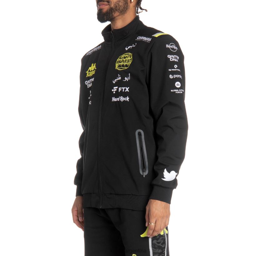 Kappa hombres auténtica chaqueta de conductor ginny gumball 3000 lima blanca negra 2FJJXV15