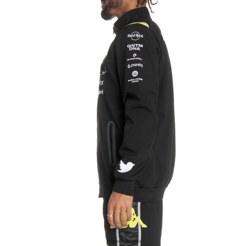 Kappa hombres auténtica chaqueta de conductor ginny gumball 3000 lima blanca negra 2FJJXV15