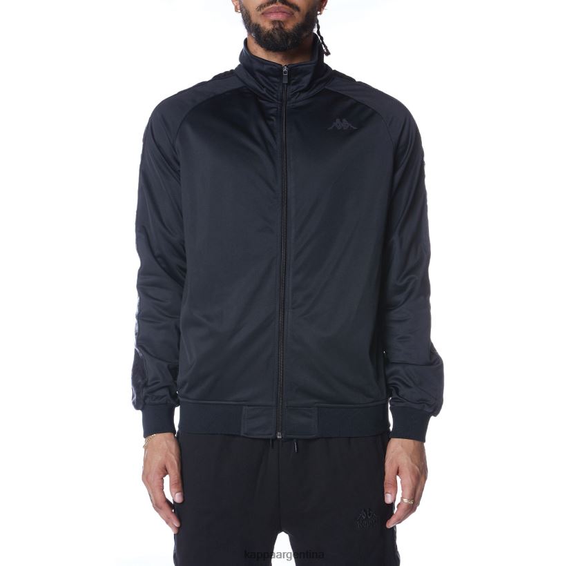 Kappa hombres chaqueta deportiva 222 banda anniston azabache negro 2FJJXV10