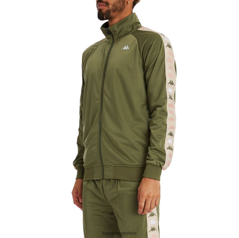 Kappa hombres chaqueta deportiva 222 banda dullo 2 aceituna verde 2FJJXV8
