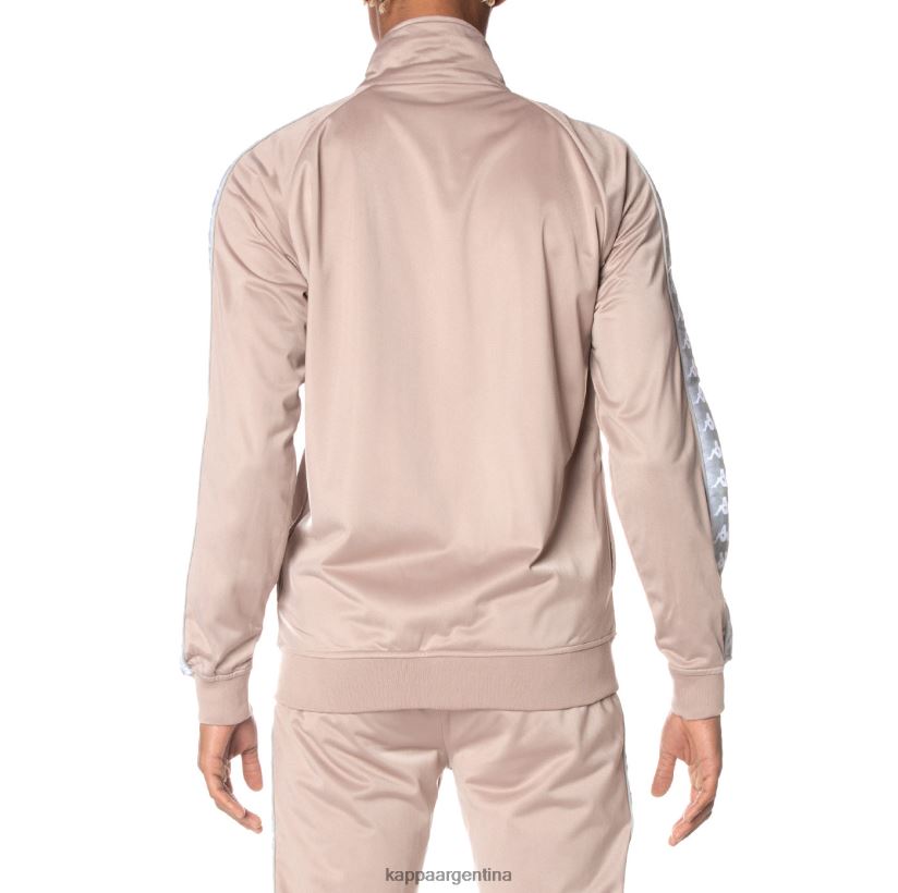 Kappa hombres chaqueta deportiva 222 banda ganniston beige 2FJJXV1