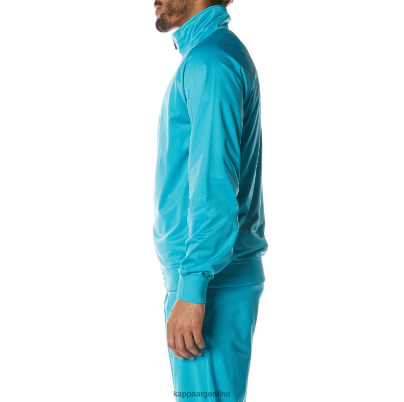 Kappa hombres chaqueta deportiva angost auténtica aguamarina oscura 2FJJXV6