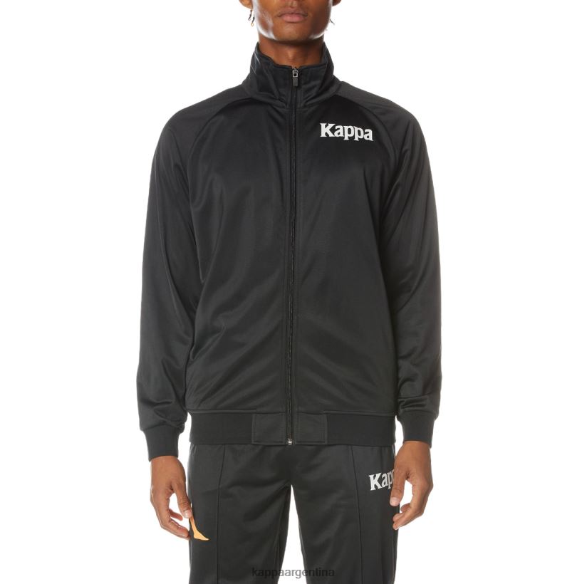 Kappa hombres chaqueta deportiva angost auténtica negro azabache 2FJJXV2