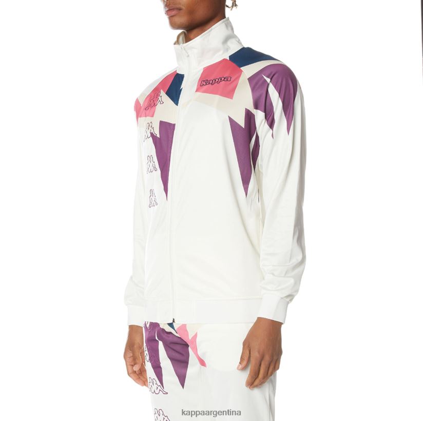 Kappa hombres chaqueta deportiva lamal con logo blanco 2FJJXV5