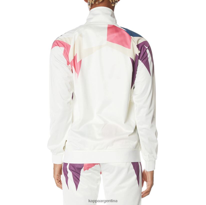 Kappa hombres chaqueta deportiva lamal con logo blanco 2FJJXV5