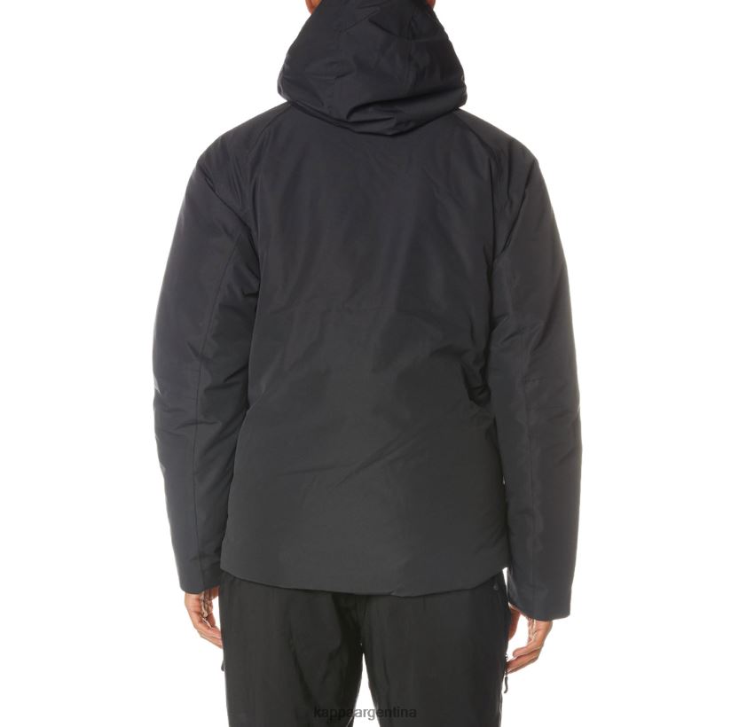 Kappa hombres 6cento 686b chaqueta de esquí estadounidense negro 2FJJXV80