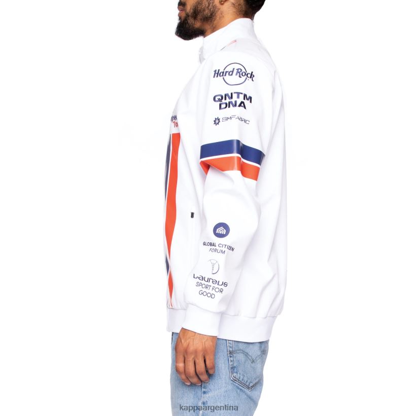 Kappa hombres auténtica chaqueta chil gumball 3000 tour blanco 2FJJXV72