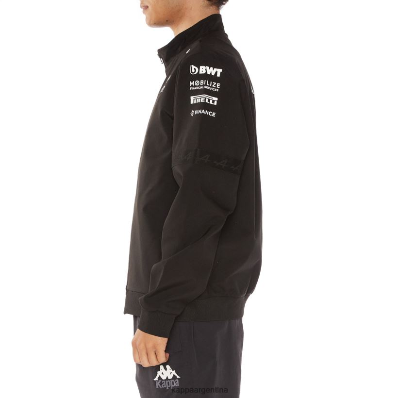 Kappa hombres chaqueta alpina f1 ambacy negro 2FJJXV76