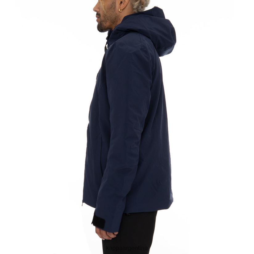 Kappa hombres chaqueta de esquí 6cento 606 azul negro 2FJJXV82