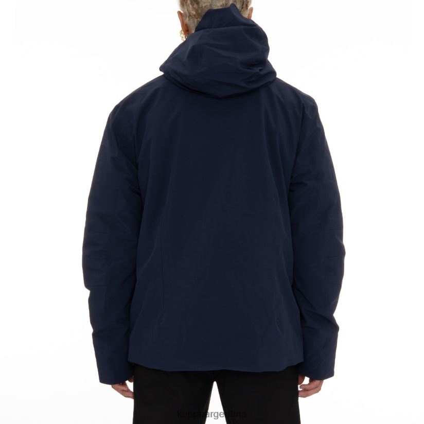 Kappa hombres chaqueta de esquí 6cento 606 azul negro 2FJJXV82