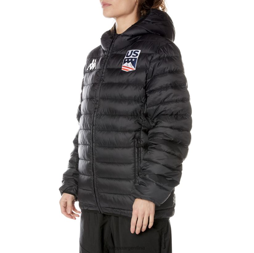 Kappa hombres chaqueta de esquí aeshek us negro 2FJJXV79