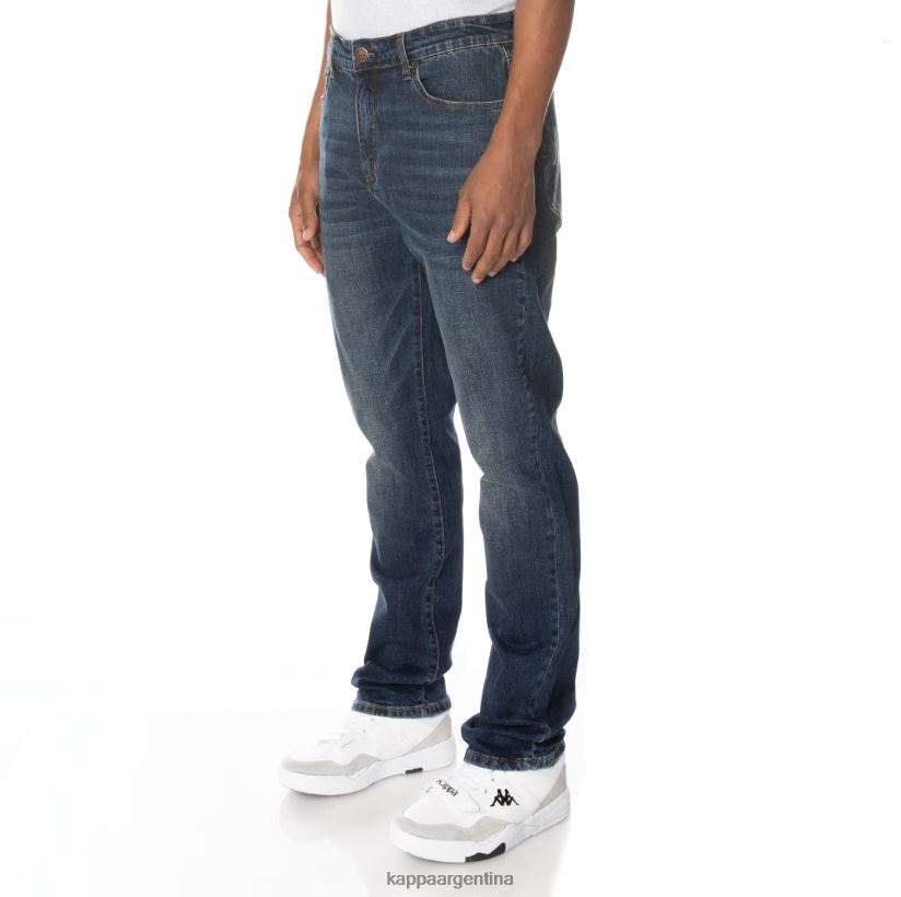 Kappa hombres auténtico jean azul azul índigo 2FJJXV281