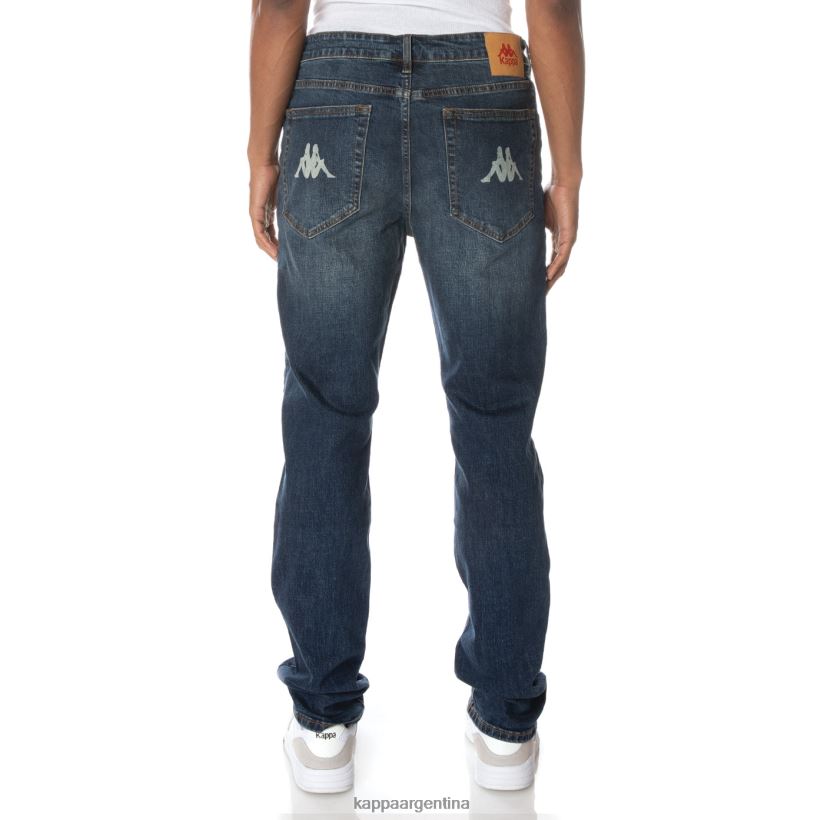 Kappa hombres auténtico jean azul azul índigo 2FJJXV281