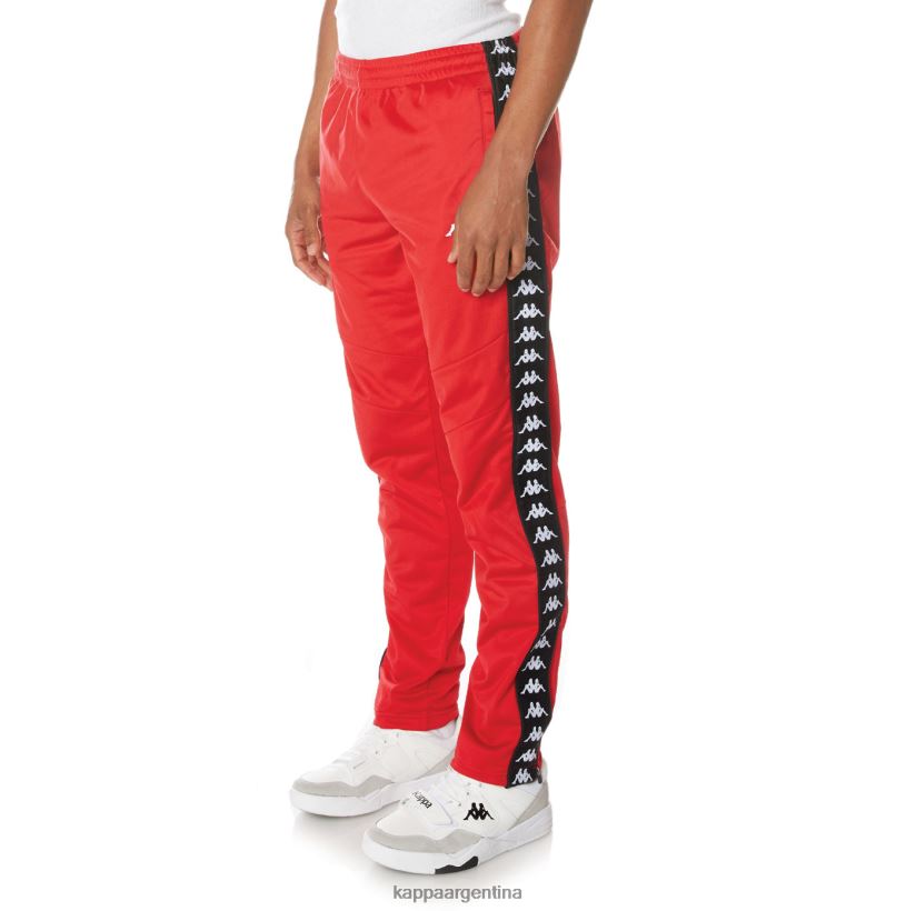 Kappa hombres pantalones deportivos 222 banda aderno rojo 2FJJXV31