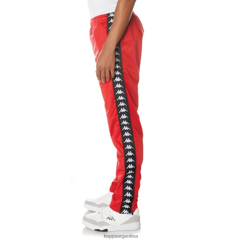 Kappa hombres pantalones deportivos 222 banda aderno rojo 2FJJXV31