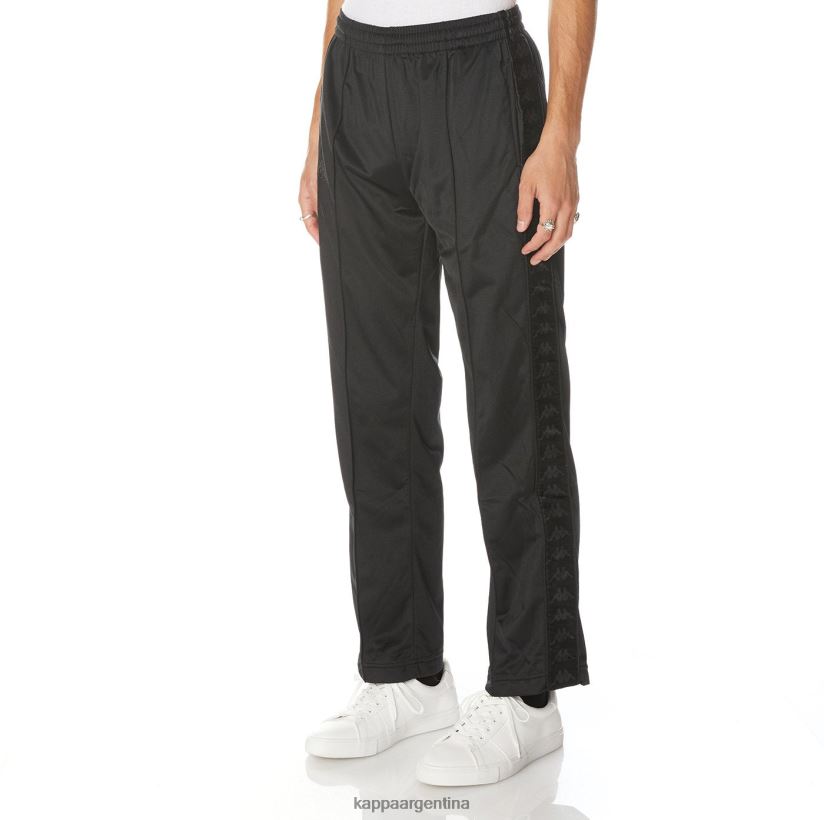 Kappa hombres pantalones deportivos 222 banda astoriazz azabache negro 2FJJXV33