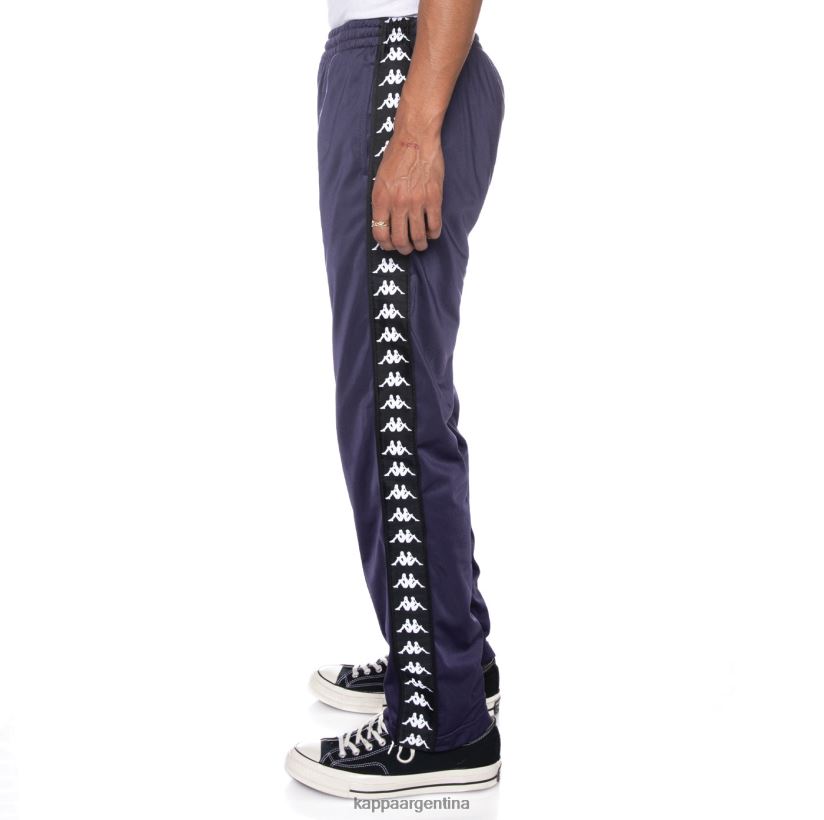 Kappa hombres pantalones deportivos 222 banda astoriazz azul marino negro 2FJJXV34