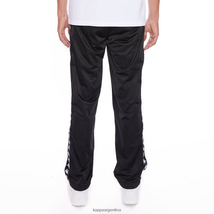Kappa hombres pantalones deportivos 222 banda astoriazz negro 2FJJXV38