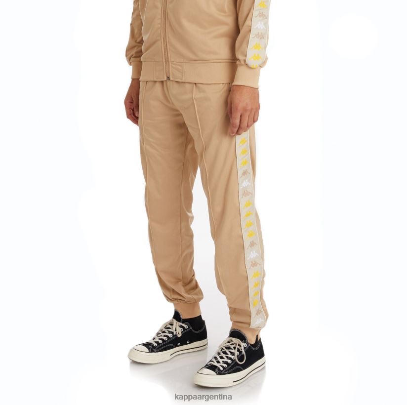 Kappa hombres pantalones deportivos 222 banda deky 2 beige 2FJJXV27