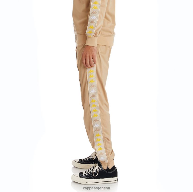 Kappa hombres pantalones deportivos 222 banda deky 2 beige 2FJJXV27