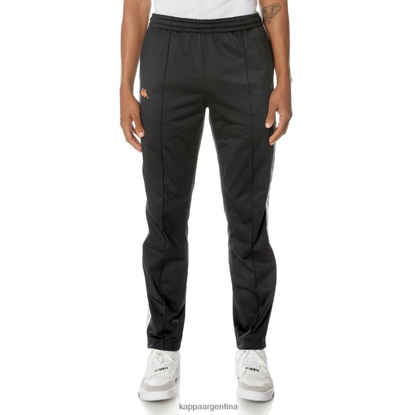 Kappa hombres pantalones deportivos 222 banda king negro azabache 2FJJXV18