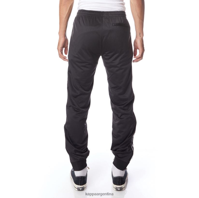 Kappa hombres pantalones deportivos 222 banda rastoriazz humo negro blanco 2FJJXV23