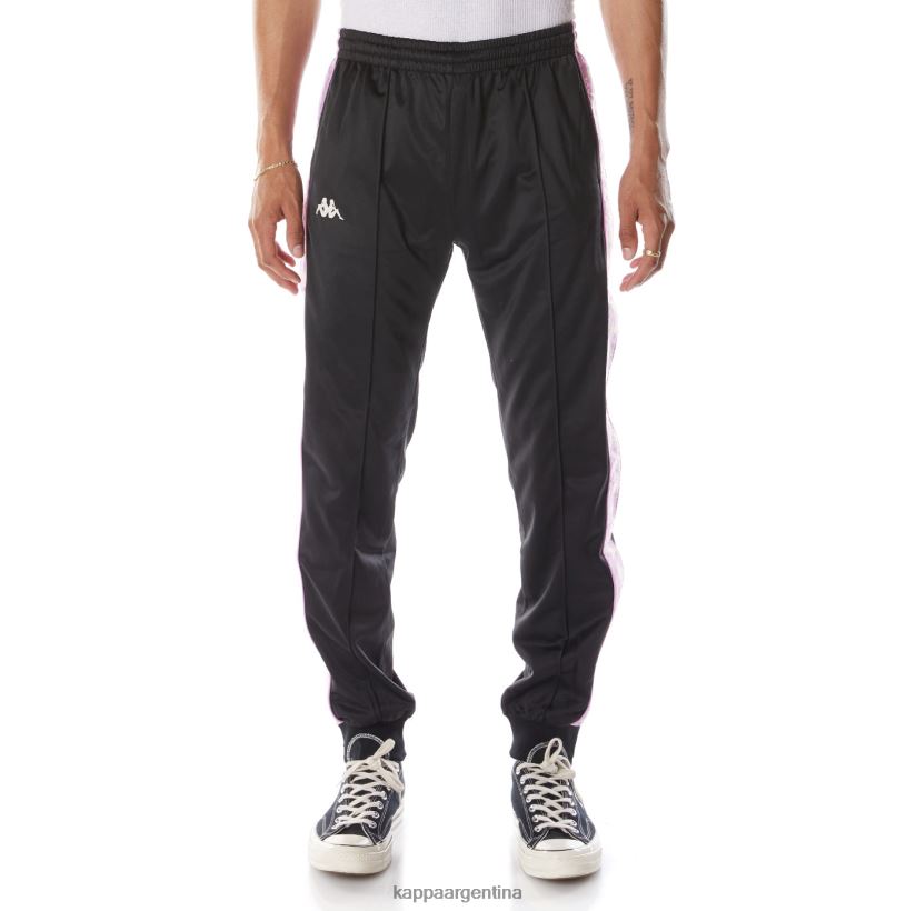 Kappa hombres pantalones deportivos 222 banda rastoriazz violeta humo negro 2FJJXV25