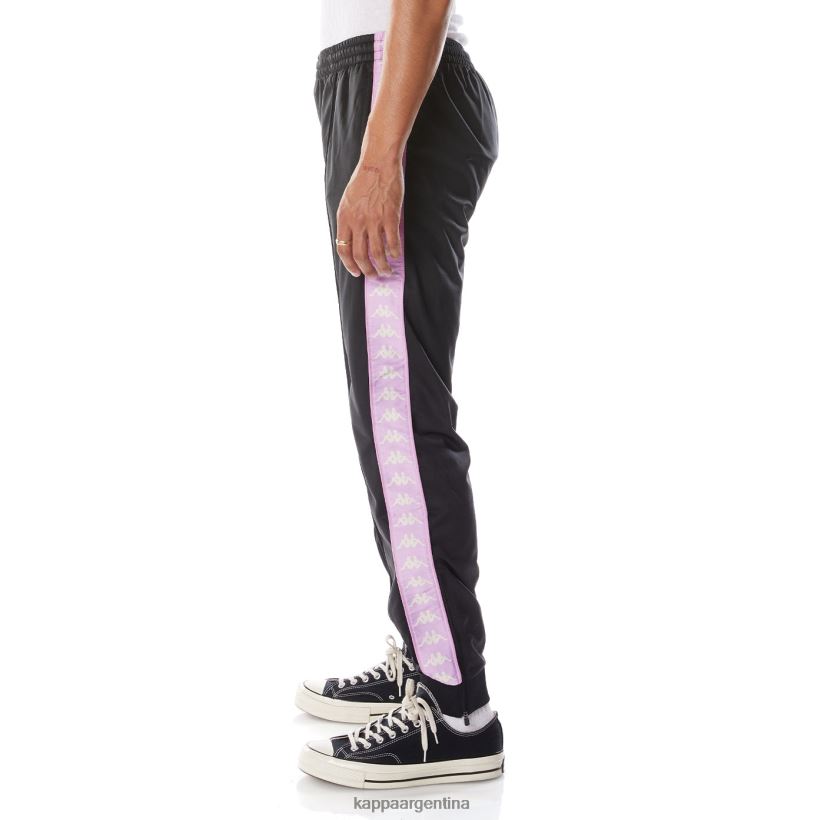 Kappa hombres pantalones deportivos 222 banda rastoriazz violeta humo negro 2FJJXV25