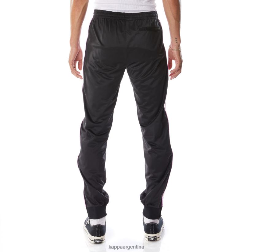 Kappa hombres pantalones deportivos 222 banda rastoriazz violeta humo negro 2FJJXV25
