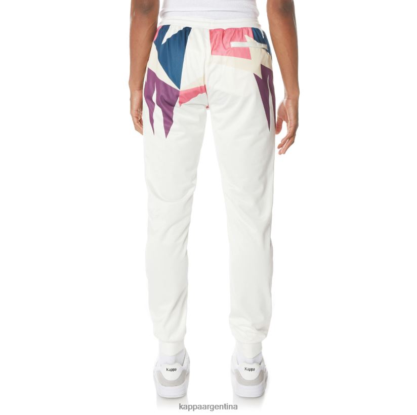Kappa hombres pantalones deportivos con logo blanco 2FJJXV22
