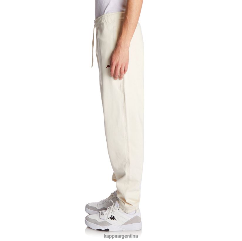 Kappa hombres bata giovani aurion pantalones deportivos crema 2FJJXV69